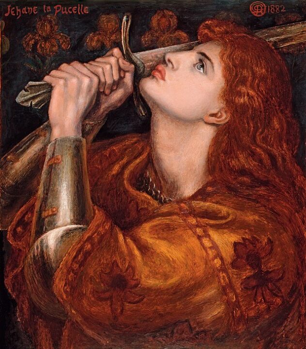 Optimized Dante Gabriel Rossetti Joan of Arc 1882